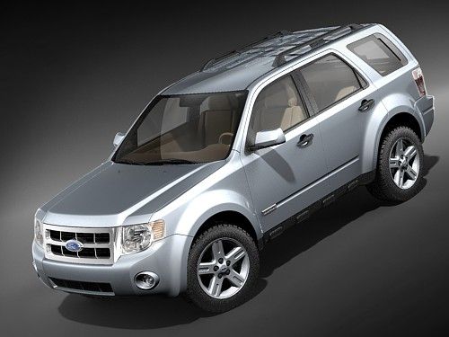 Escape 2006-2009 Modelo 3D .c4d .max .obj .3ds .fbx .stl .blend 