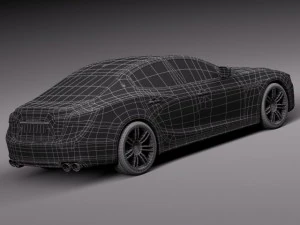 Maserati Ghibli 2014 3D Model