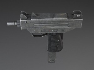 UZI Pistol Submachine 3D Model