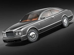 Bentley Brooklands 2008 3D Modell