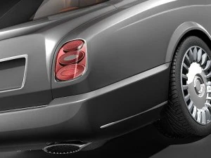 Bentley Brooklands 2008 3D Model
