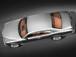 Bentley Brooklands 2008 3D Model