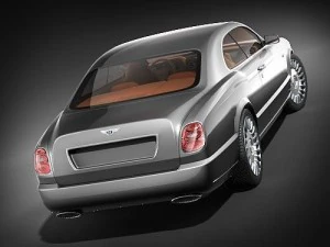 Bentley Brooklands 2008 3D Model