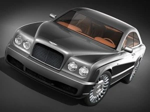 Bentley Brooklands 2008 3D Model