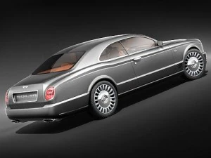 Bentley Brooklands 2008 3D Model