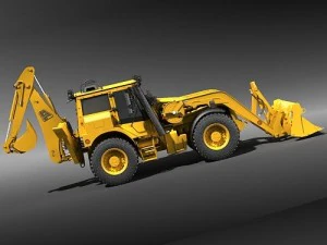 JCB HMEE 3D Model
