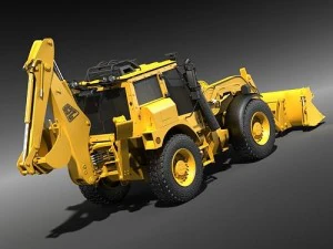 JCB HMEE 3D Model
