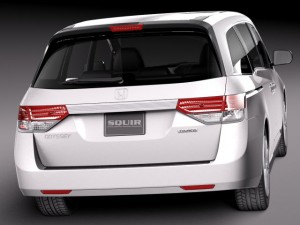 Honda Odyssey 2014 3D Model