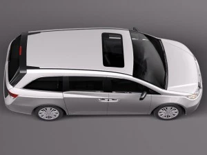 Honda Odyssey 2014 3D Model