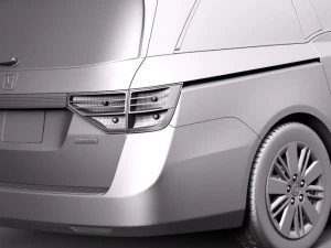 Honda Odyssey 2014 3D Model