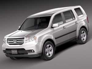 Honda Pilot 2014 3Dモデル