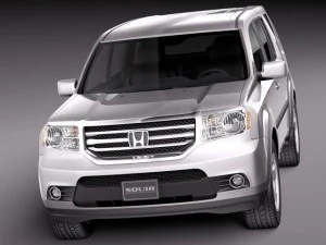 Honda Pilot 2014 3D Model
