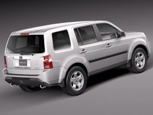 Honda Pilot 2014 3D Model