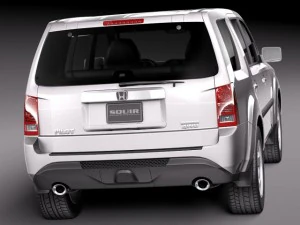 Honda Pilot 2014 3D Model