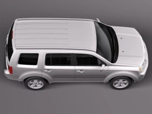 Honda Pilot 2014 3D Model