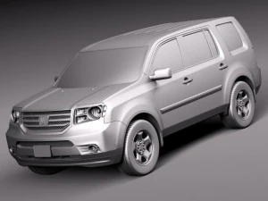Honda Pilot 2014 3D Model