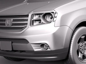 Honda Pilot 2014 3D Model