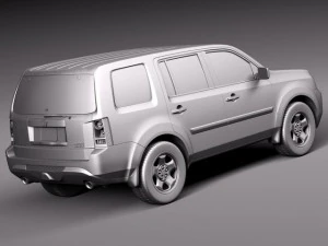 Honda Pilot 2014 3D Model