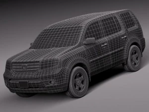 Honda Pilot 2014 3D Model