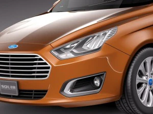 Эскорт 2015 3D Модель