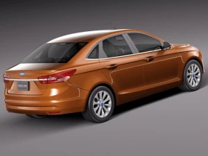 Эскорт 2015 3D Модель