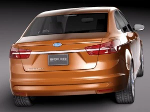 Эскорт 2015 3D Модель