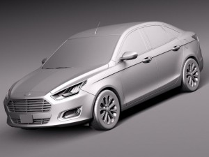 Escort 2015 Modello 3D