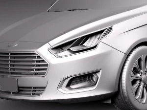 Эскорт 2015 3D Модель