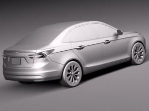 Escort 2015 Modello 3D