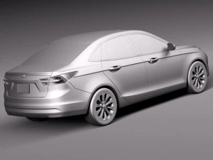 Эскорт 2015 3D Модель