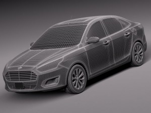 Escort 2015 Modello 3D
