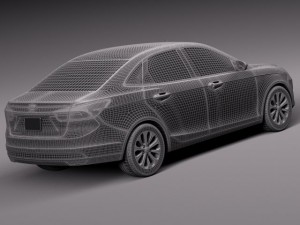 Escort 2015 Modello 3D
