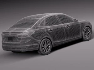 Эскорт 2015 3D Модель