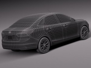 Escort 2015 Modello 3D