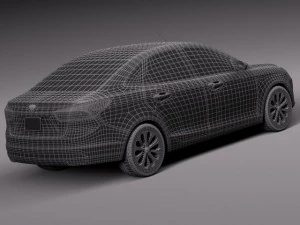Эскорт 2015 3D Модель