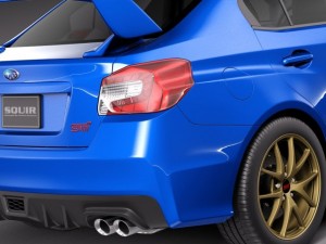 Subaru Impreza WRX STI 2015 3D-Modell