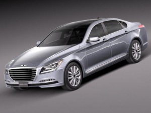 Hyundai Genesis 2015 3D Model