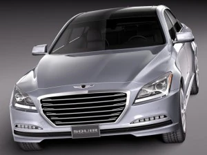 Hyundai Genesis 2015 3D Model