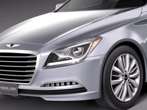 Hyundai Genesis 2015 3D Model