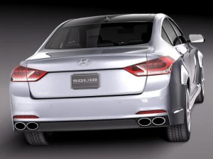 Hyundai Genesis 2015 3D Model