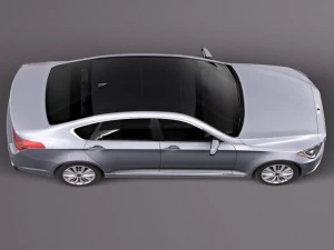 Hyundai Genesis 2015 3D Model