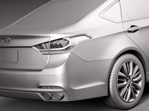 Hyundai Genesis 2015 3D Модель