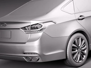 Hyundai Genesis 2015 3D Model