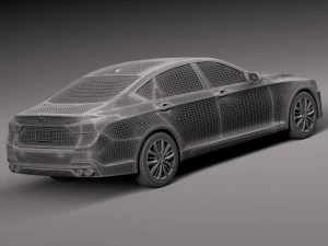 Hyundai Genesis 2015 3D Model