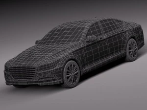Hyundai Genesis 2015 3D Model