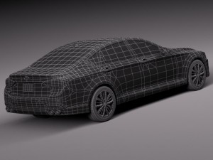 Hyundai Genesis 2015 3D Модель