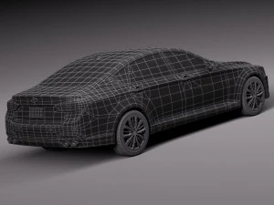Hyundai Genesis 2015 3D Model