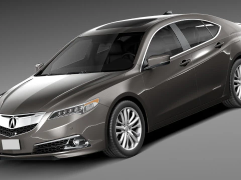 Acura TLX 2015 3D Model