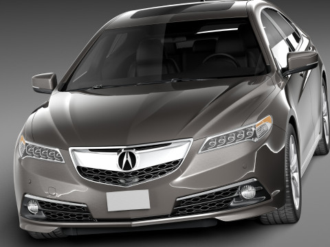 Acura TLX 2015 3D Model