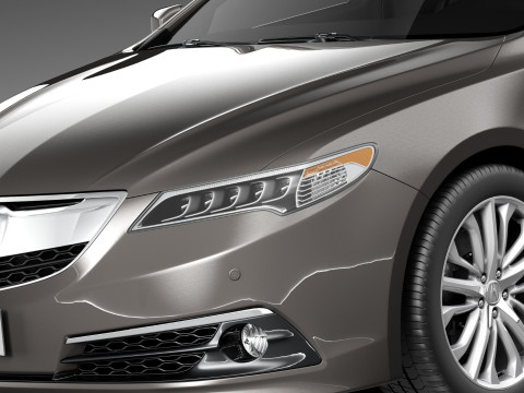 Acura TLX 2015 3D Model